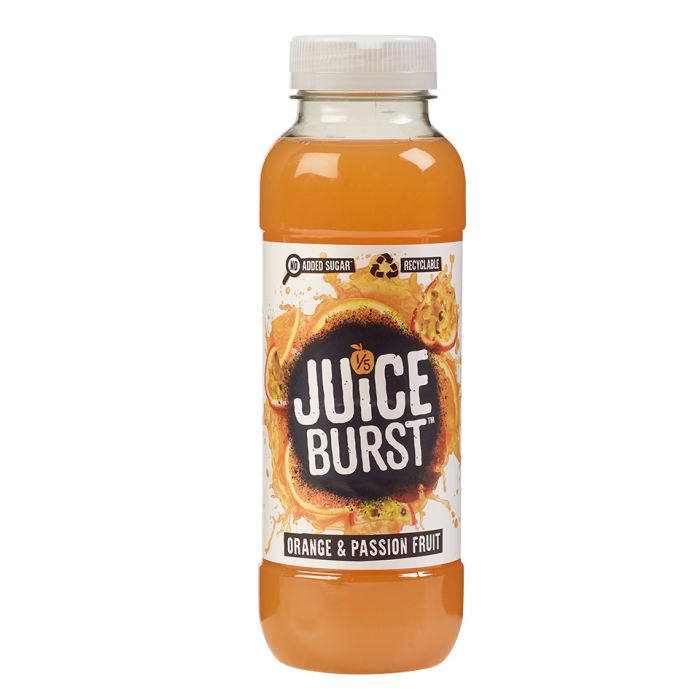 Juice Burst Orange and Passion -12x330ml
