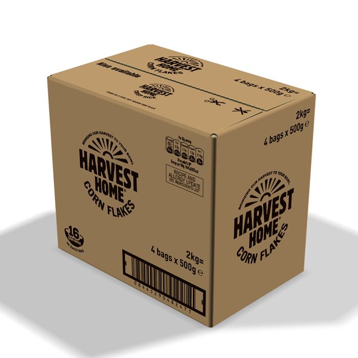 Nestle Harvest Home Corn Flakes 4x500g