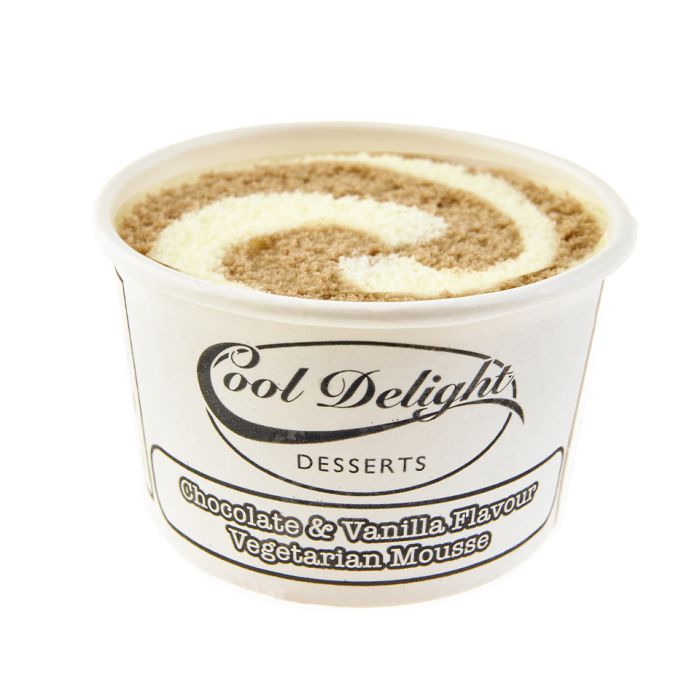 Cool Delight Chocolate & Vanilla Swirl Frozen Mousse-60x90ml