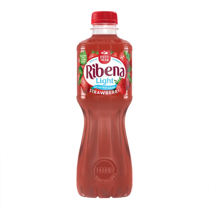 Ribena Strawberry Bottles-12x500ml