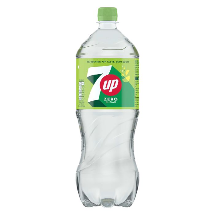7UP Zero Sugar Bottles (GB) 12x1.5L