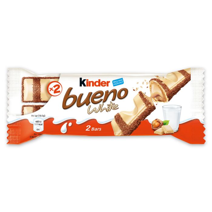 Kinder Bueno White Chocolate Bar T2x30