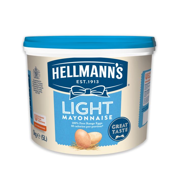 Hellmanns Light Mayonnaise 1x5L