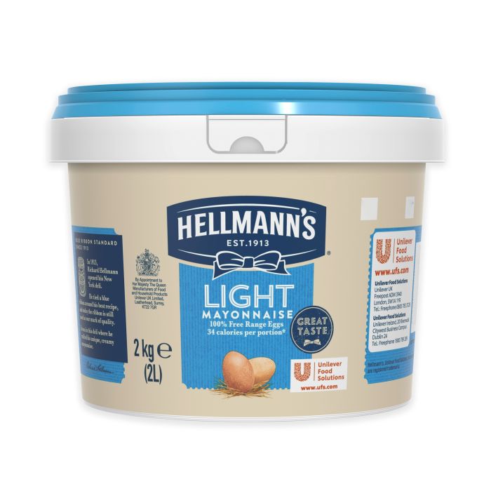 Hellmanns Light Mayonnaise 1x2L