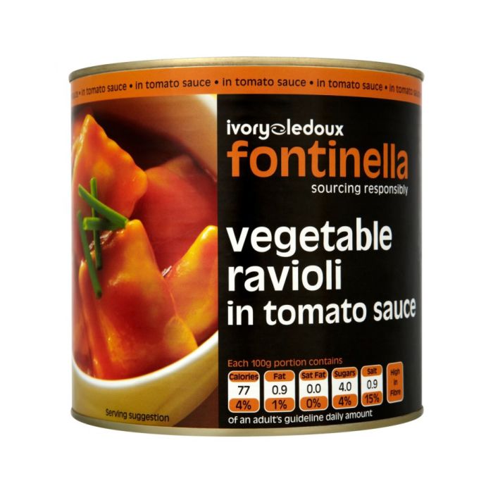 Vegetable Ravioli In Tomato Sauce 1x2.5kg