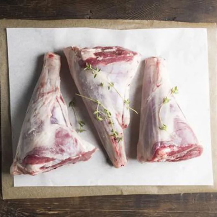Frozen Halal Lamb Hind Shanks (Price Per Kg) Box Appx. 20kg