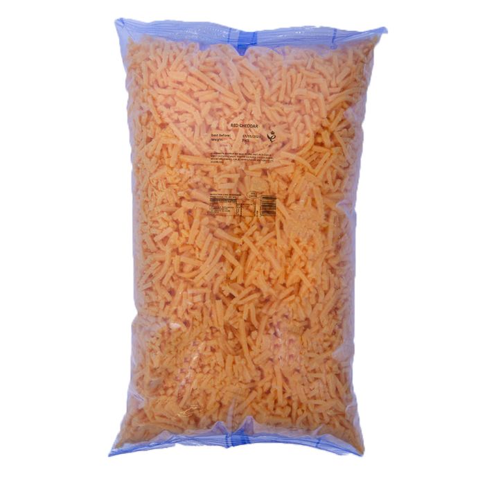 Buttercup Grated Red Cheddar - 1x2kg