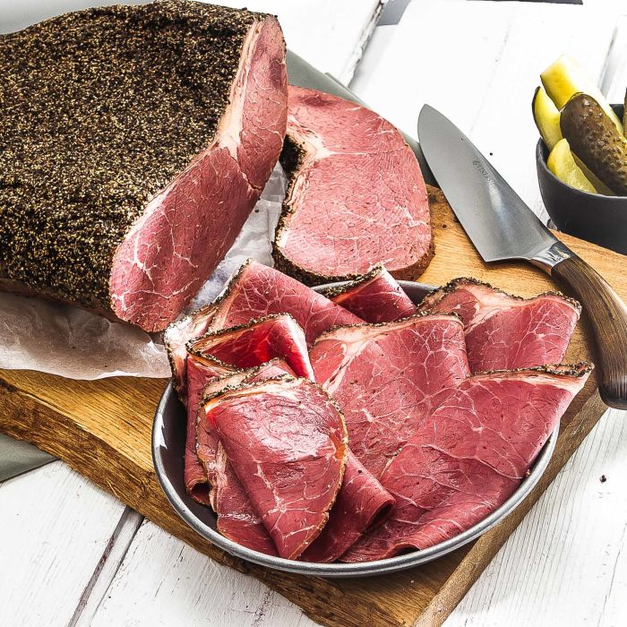 Wessex Sliced New York Style Pastrami 1x500g