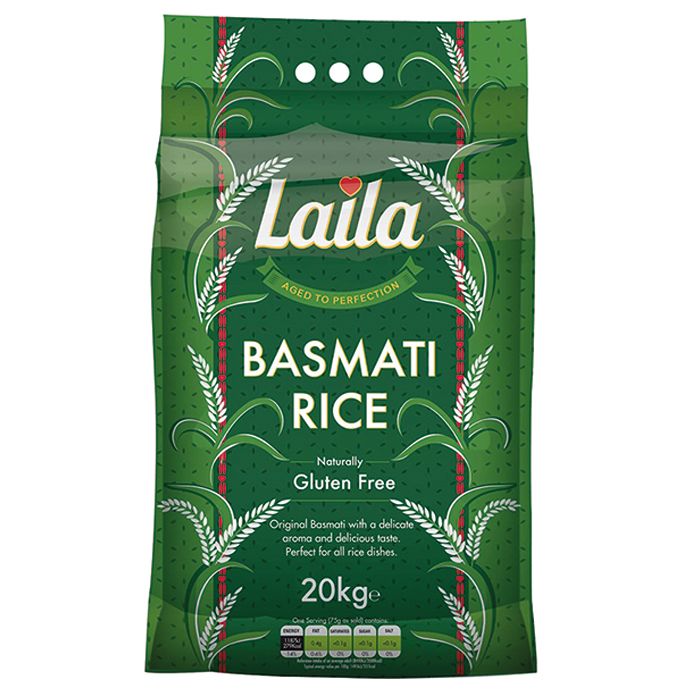 Laila Basmati Rice - 1x20kg