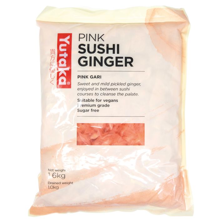 Yutaka Sushi Ginger (Pink) 1x1.6kg