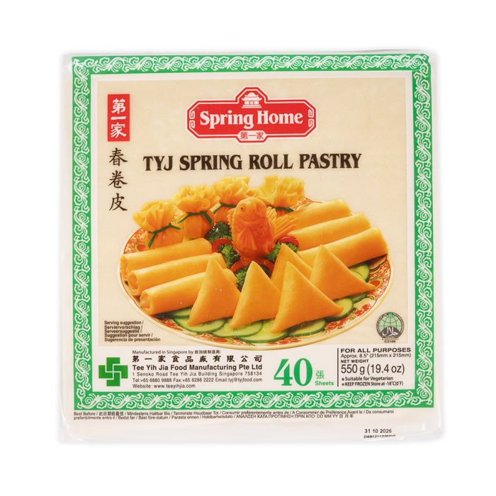 TYJ 8.5" Spring Roll Pastry-20x40Sheets