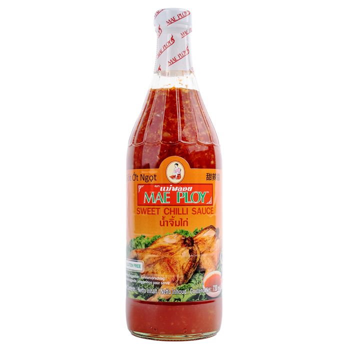 Mae Ploy Sweet Chilli Sauce (Bottle)-12x730ml